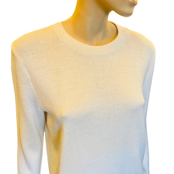 St John Minimalistic Knit Sweater Size Large in good condition no flaws preowned - Picture 3 of 8